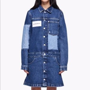 Calvin Klein Jeans RAF Simons denim dress jacket